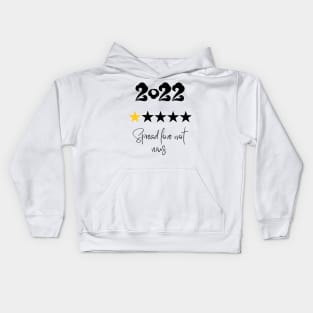 goodbye 2022, welcome 2023 Kids Hoodie